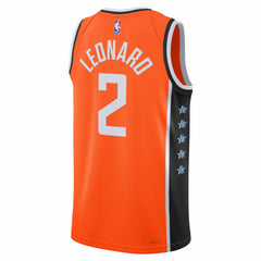 Kawhi Leonard LA Clippers Unisex 2025/26 Swingman Jersey Orange City Edition - NBA