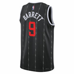 RJ Barrett Toronto Raptors Unisex 2025/26 Swingman Jersey Black City Edition - NBA