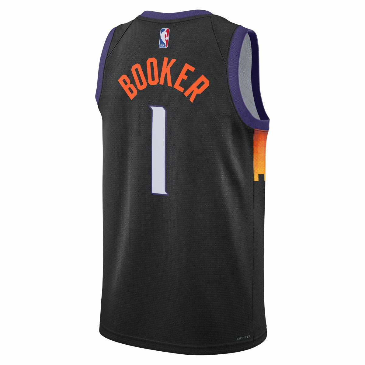Devin Booker Phoenix Suns Unisex 2025/26 Swingman Jersey Black City Edition - NBA