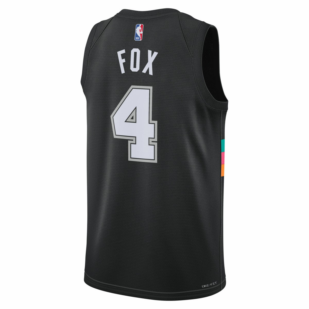 De'Aaron Fox San Antonio Spurs Unisex 2025/26 Swingman Jersey Black City Edition - NBA