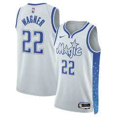 Franz Wagner Orlando Magic Unisex 2025/26 Swingman Jersey Silver City Edition - NBA