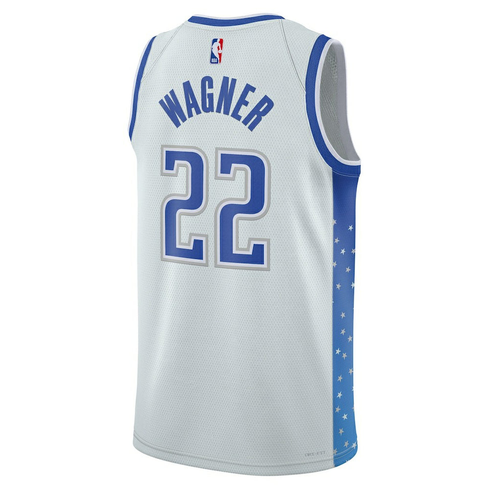 Franz Wagner Orlando Magic Unisex 2025/26 Swingman Jersey Silver City Edition - NBA