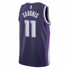 Domantas Sabonis Sacramento Kings Unisex 2025/26 Swingman Jersey Purple City Edition - NBA