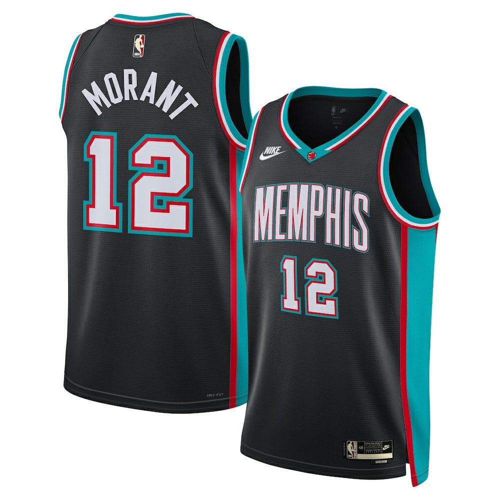Ja Morant Memphis Grizzlies Unisex Swingman Jersey Classic Edition Black - NBA