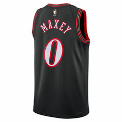 Tyrese Maxey Philadelphia 76ers Unisex Swingman Jersey Classic Edition Black - NBA