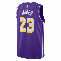 LeBron James Los Angeles Lakers Jordan Brand Unisex Swingman Jersey Statement Edition Purple - NBA