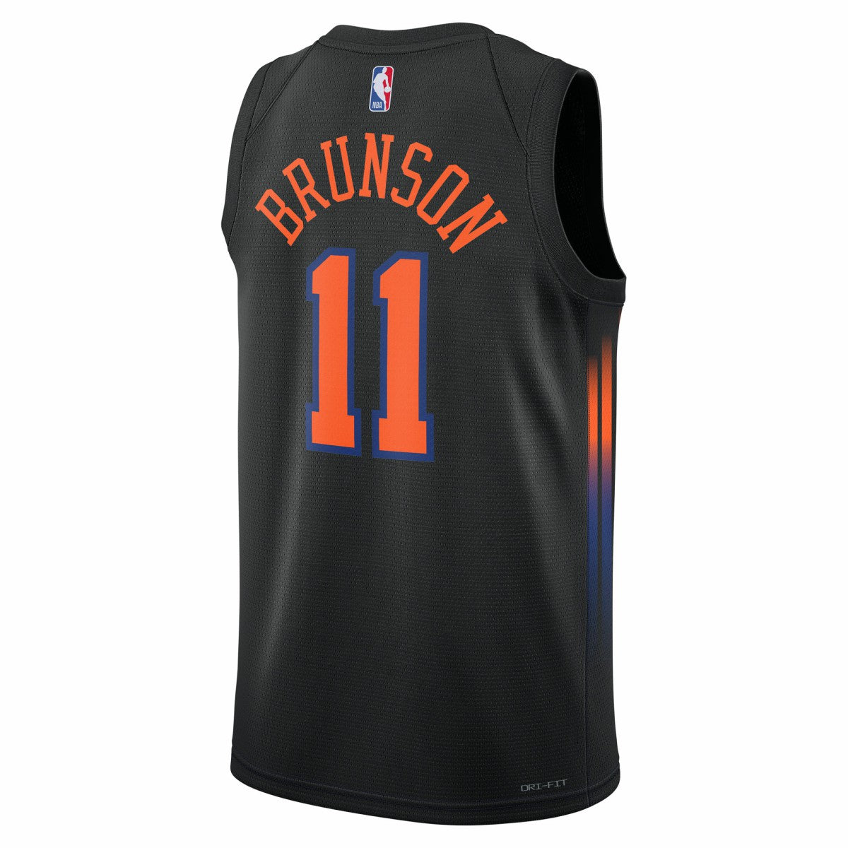 Jalen Brunson New York Knicks Jordan Brand Unisex Swingman Jersey Statement Edition Black - NBA