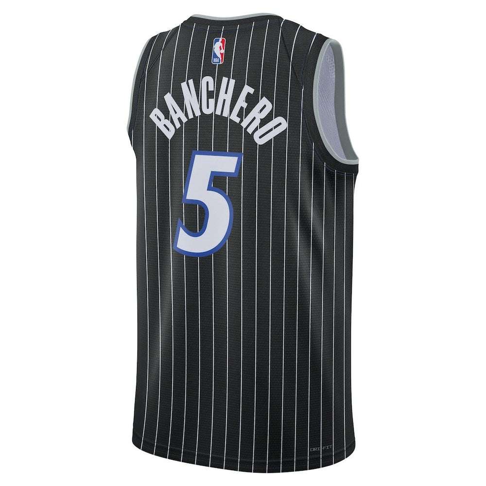 Paolo Banchero Orlando Magic Jordan Brand Unisex Swingman Jersey Statement Edition Black - NBA