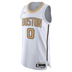 Jayson Tatum Boston Celtics Unisex 2025/26 Authentic Jersey City Edition White - NBA
