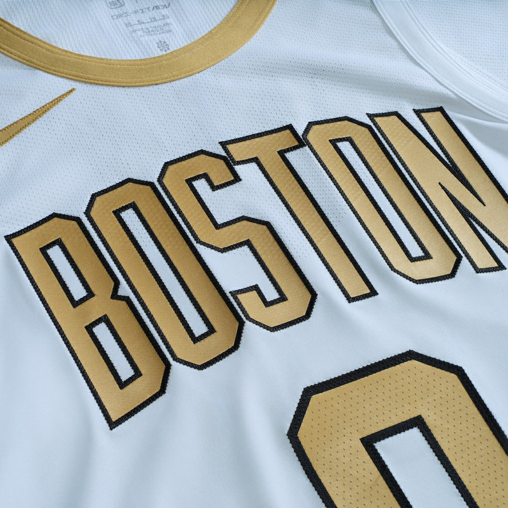 Jayson Tatum Boston Celtics Unisex 2025/26 Authentic Jersey City Edition White - NBA