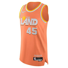 Donovan Mitchell Cleveland Cavaliers Unisex 2025/26 Authentic Jersey City Editi- Orange - NBA