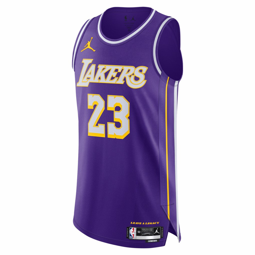 LeBron James Los Angeles Lakers Jordan Brand Unisex 2025/26 Authentic Jersey Statement Edition Purple - NBA