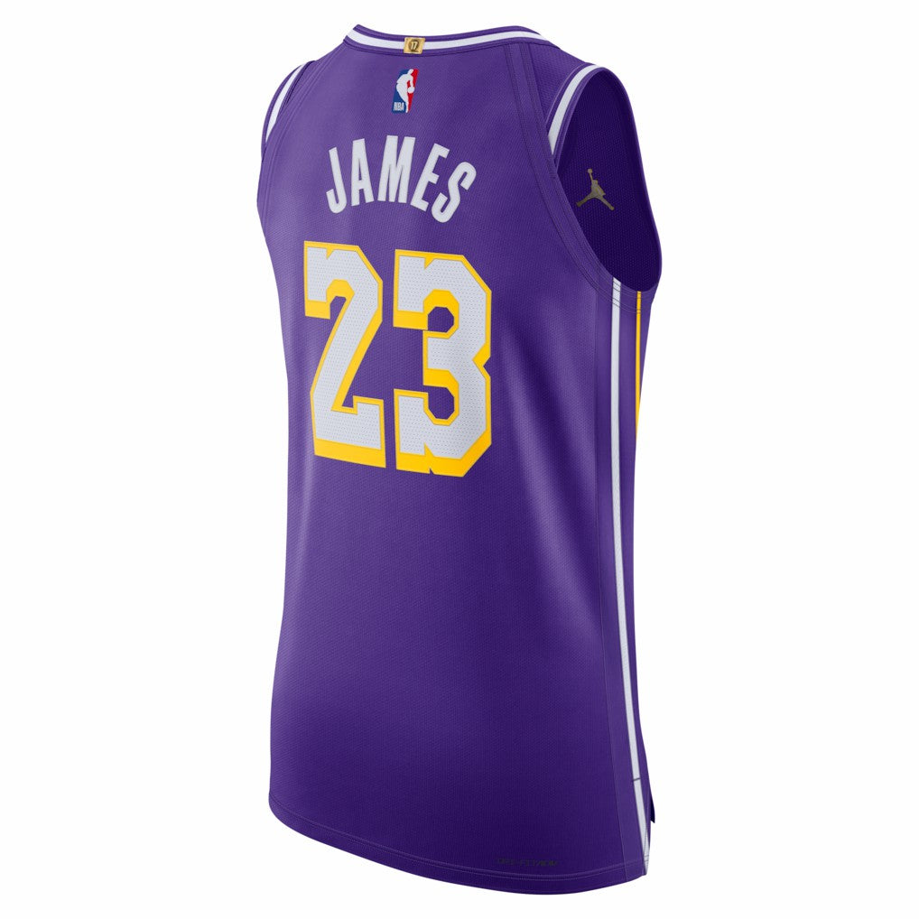 LeBron James Los Angeles Lakers Jordan Brand Unisex 2025/26 Authentic Jersey Statement Edition Purple - NBA