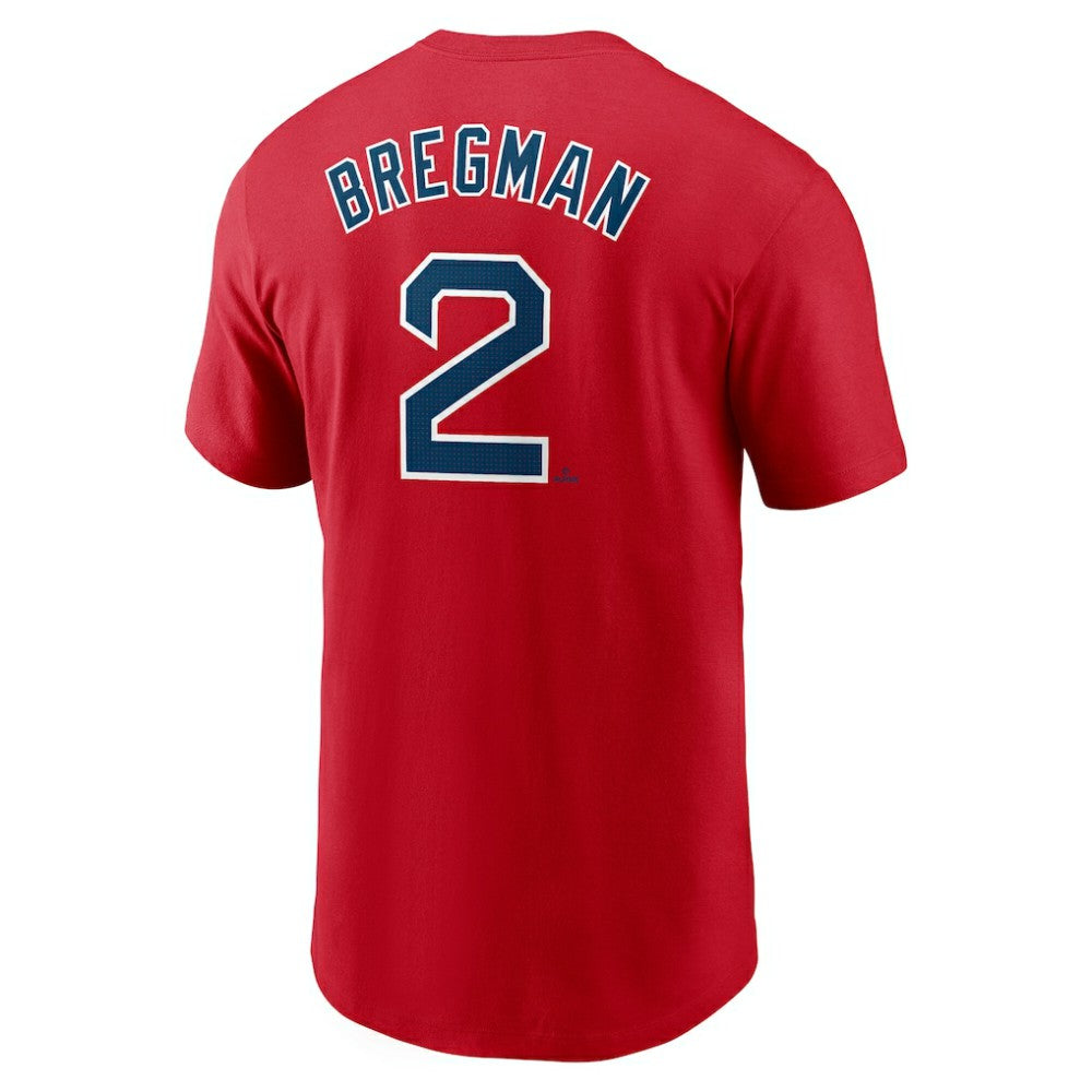 Alex Bregman Boston Red Sox Nike Fuse Name & Number T-Shirt - MLB