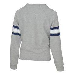 Dallas Cowboys Lauren James Women's Raglan Terry Sweatshirt Gray | NFL