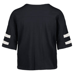 Dallas Cowboys '47 Women's Premier Scout Cropped V-Neck T-Shirt Navy | 47 brand