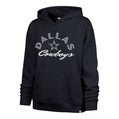 Dallas Cowboys '47 Women's Whirlwind Naomi Pullover Hoodie Navy | 47 brand