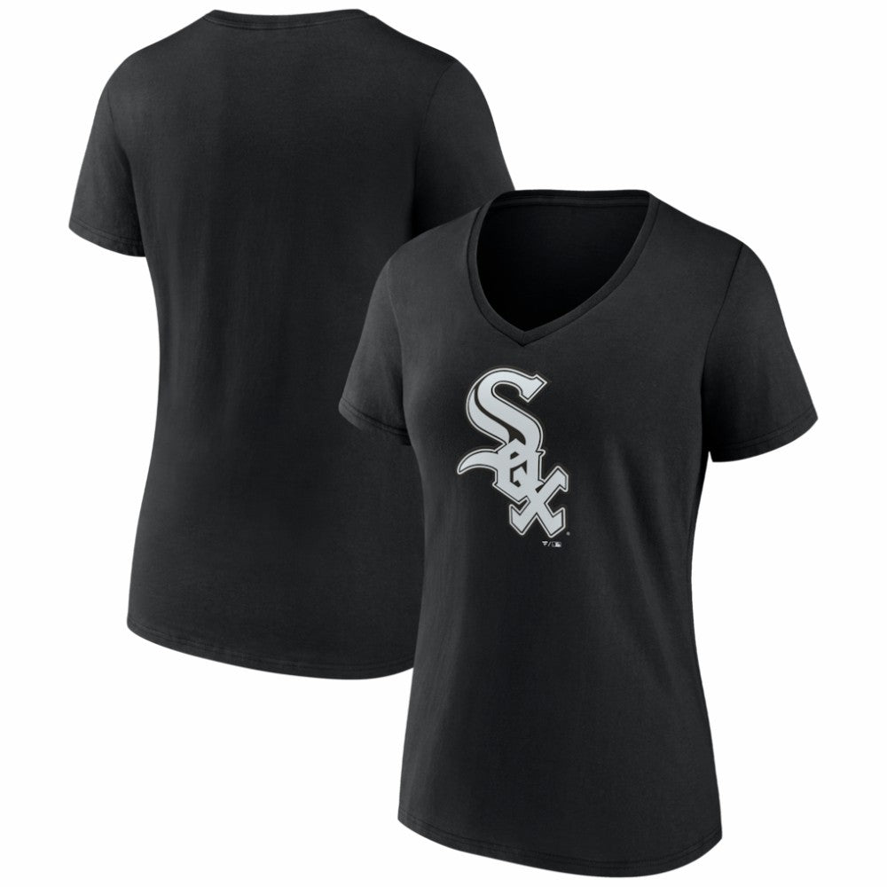 Chicago White Sox Women's Logo V-Neck T-Shirt - MLB
