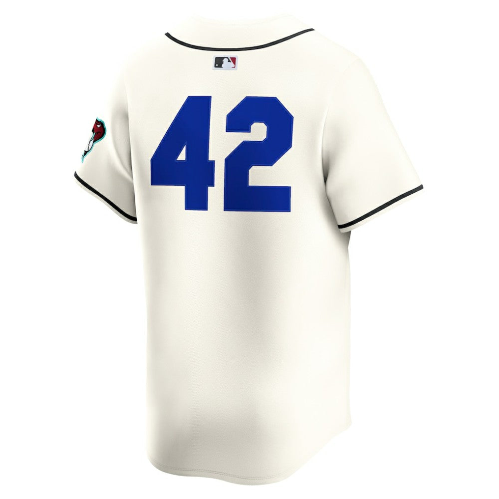 Arizona Diamondbacks Nike Home 2025 Jackie Robinson Day Limited Jersey – Cream Jerseys - MLB