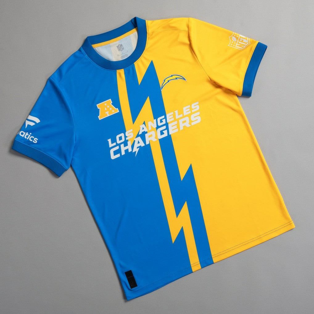 Los Angeles Chargers NFL Football x Football Fan Top Powder Blue | Fanatics