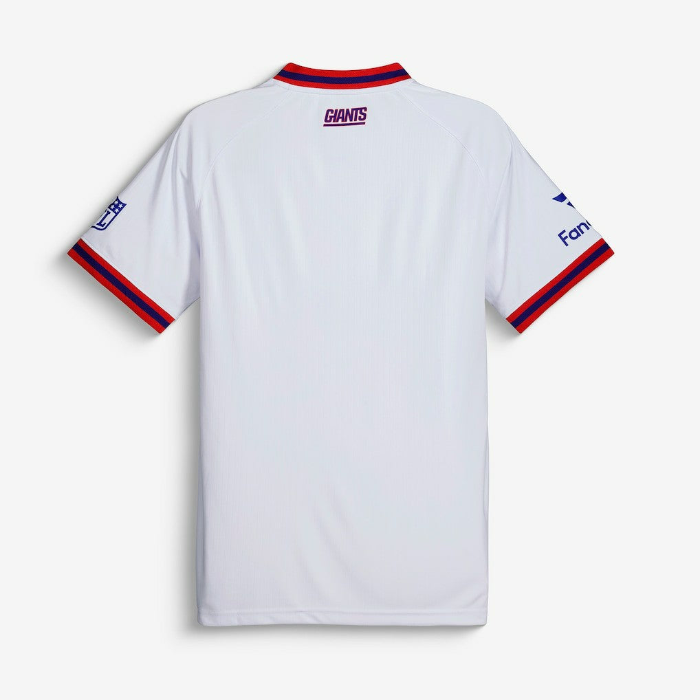 New York Giants NFL Football x Football V-Neck Fan Top White | Fanatics