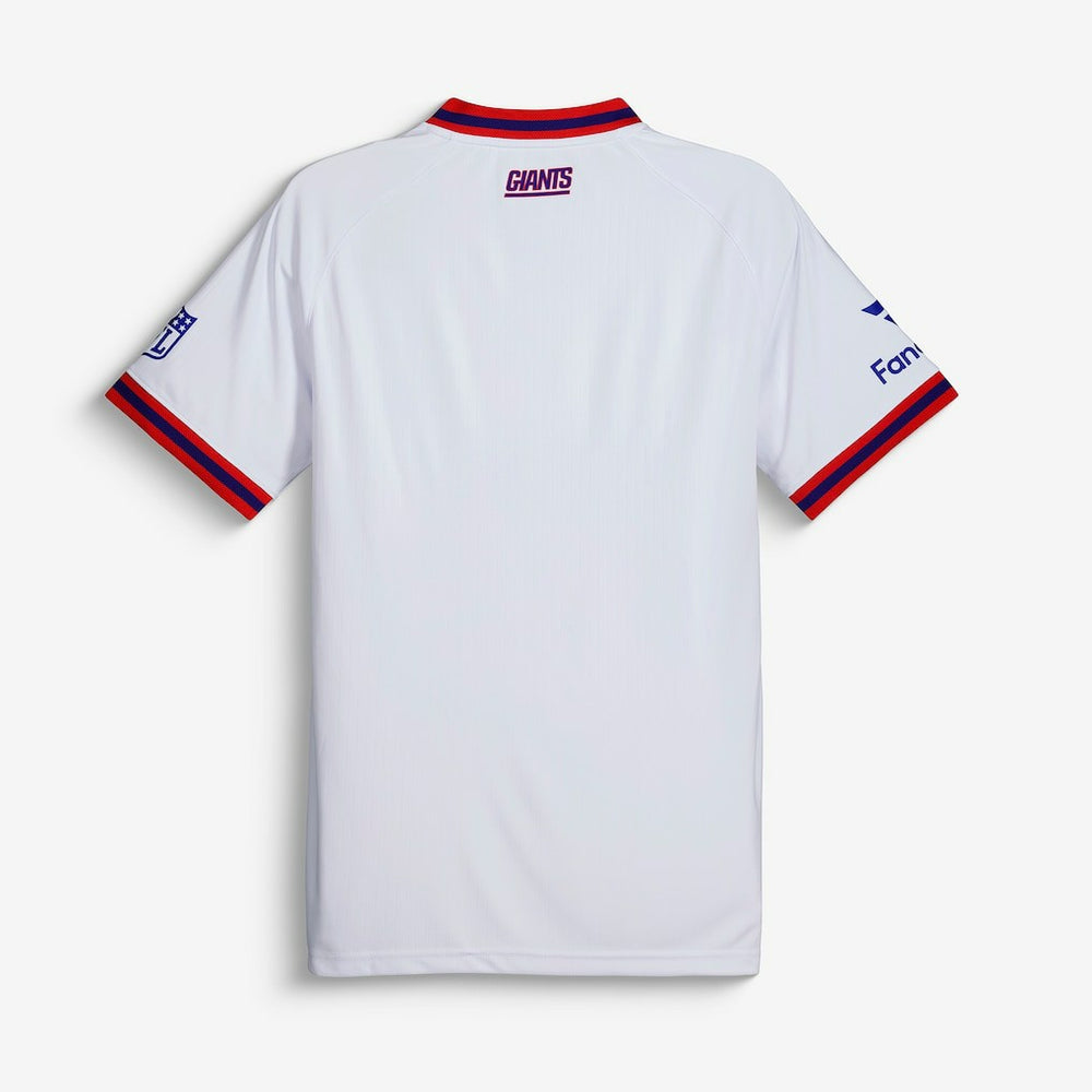 New York Giants NFL Football x Football V-Neck Fan Top White | Fanatics