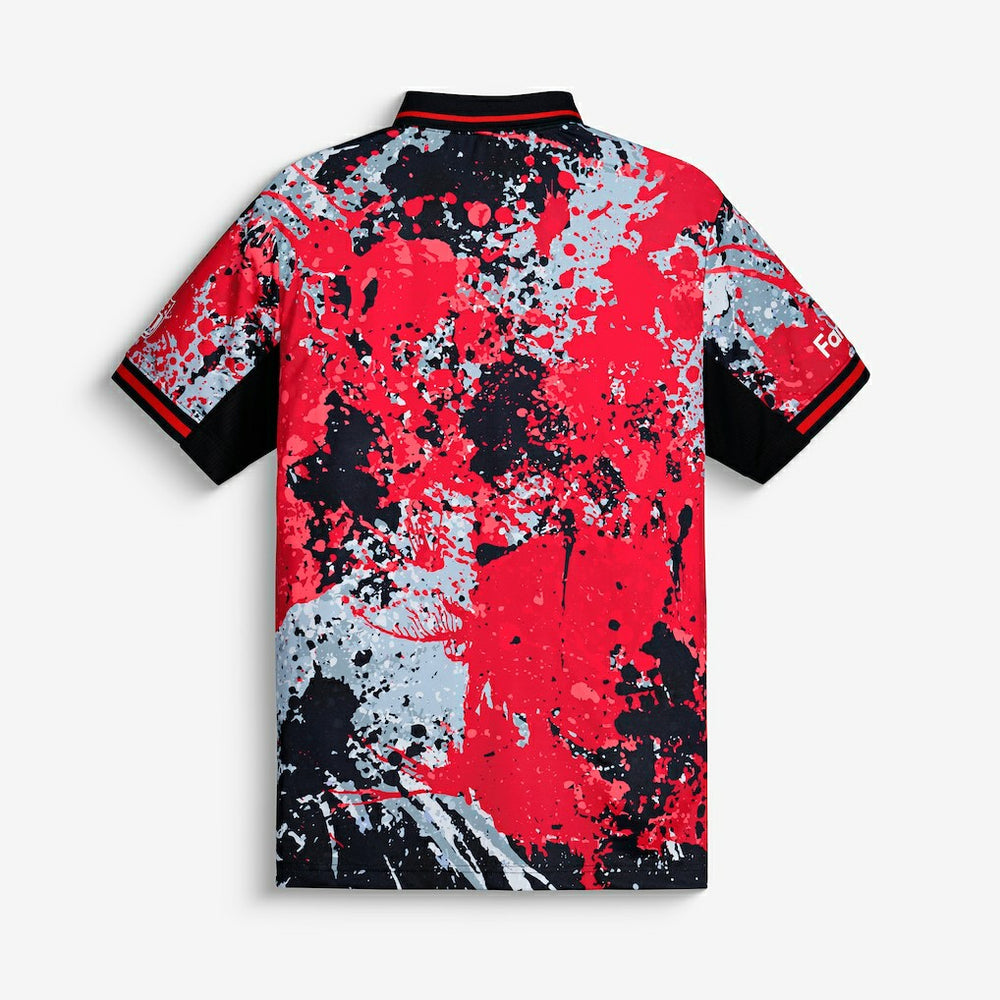 Atlanta Falcons NFL Football x Football Collared Fan Top Black | Fanatics