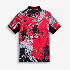 Atlanta Falcons NFL Football x Football Collared Fan Top Black | Fanatics
