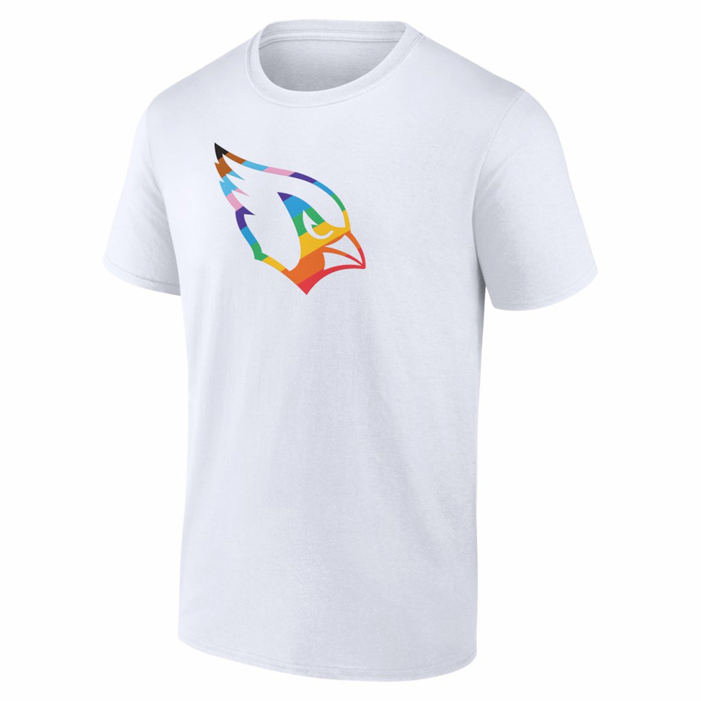 Arizona Cardinals Logo Pride T-Shirt White | NFL