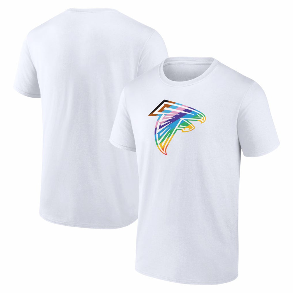 Atlanta Falcons Logo Pride T-Shirt White | NFL