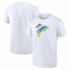 Atlanta Falcons Logo Pride T-Shirt White | NFL