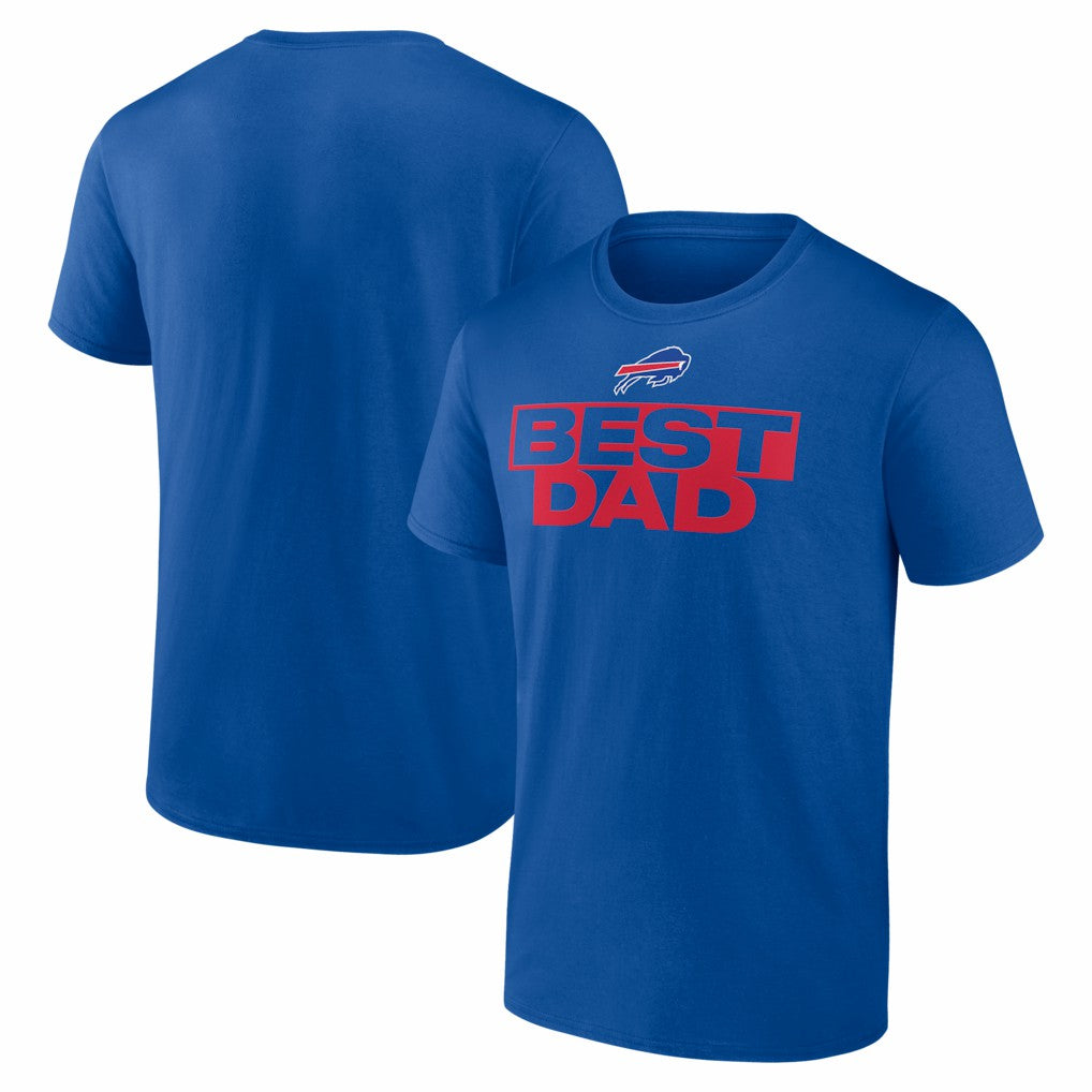 Buffalo Bills Greatest Dad T-Shirt Royal | NFL