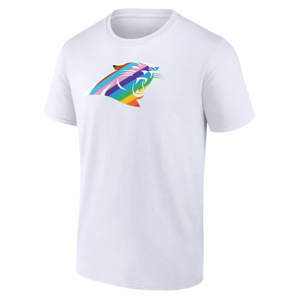 Carolina Panthers Logo Pride T-Shirt White | NFL
