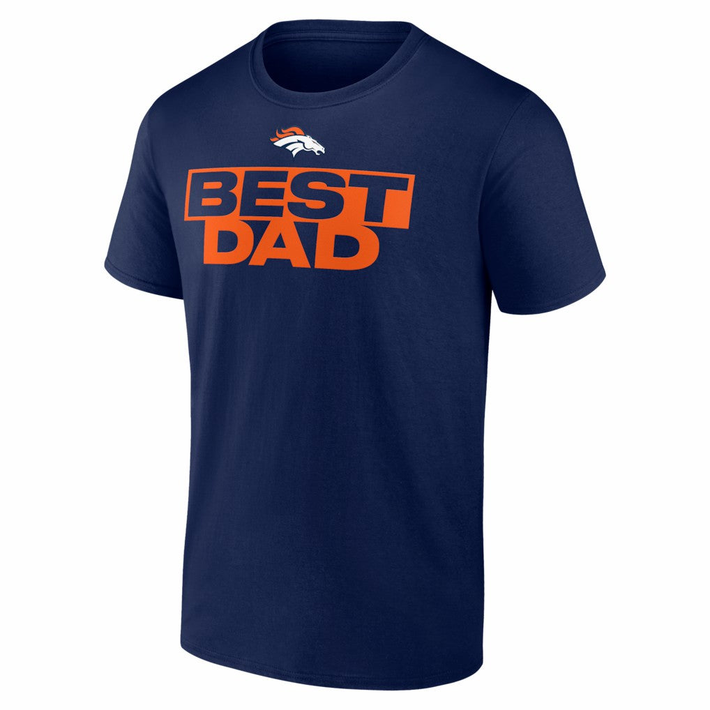 Denver Broncos Greatest Dad T-Shirt Navy | NFL