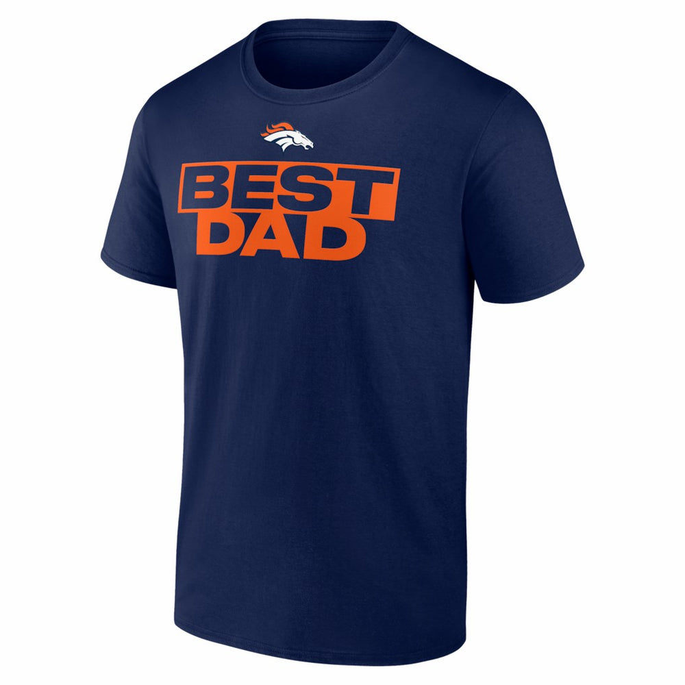 Denver Broncos Greatest Dad T-Shirt Navy | NFL