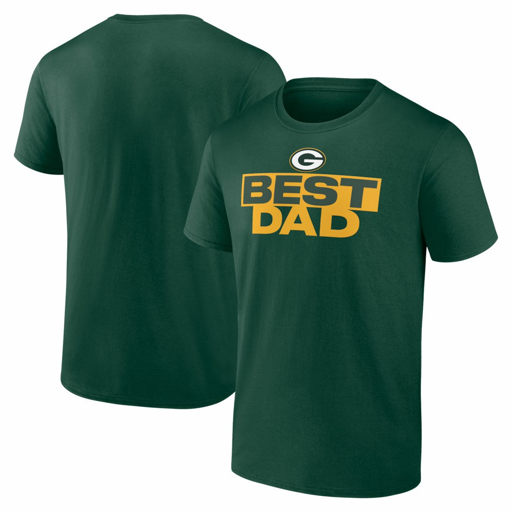 Green Bay Packers Greatest Dad T-Shirt Green | NFL