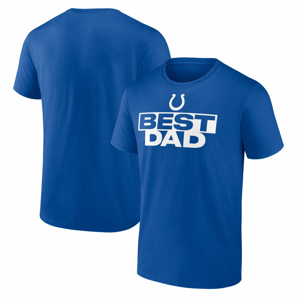 Indianapolis Colts Greatest Dad T-Shirt Royal | NFL