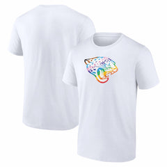 Jacksonville Jaguars Logo Pride T-Shirt White | NFL