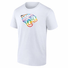 Jacksonville Jaguars Logo Pride T-Shirt White | NFL