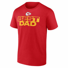 Kansas City Chiefs Greatest Dad T-Shirt Red | NFL
