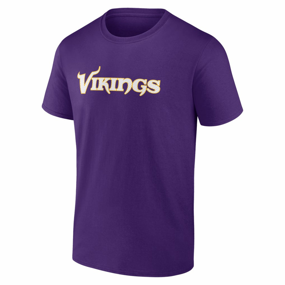 Minnesota Vikings #1 Dad Jersey T-Shirt Purple | NFL