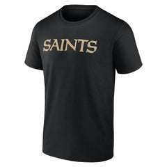 New Orleans Saints #1 Dad Jersey T-Shirt Black | NFL