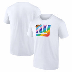 New York Giants Logo Pride T-Shirt White | NFL