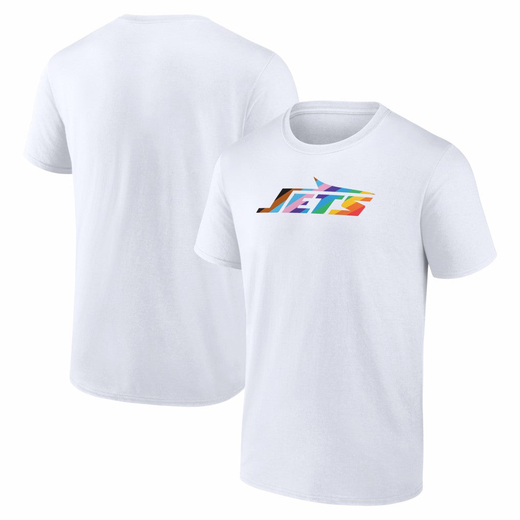 New York Jets Logo Pride T-Shirt White | NFL