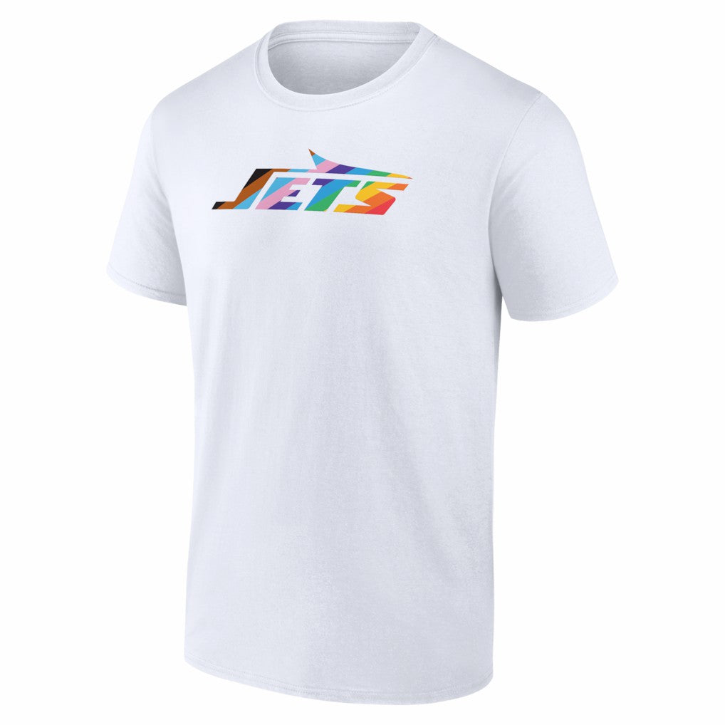 New York Jets Logo Pride T-Shirt White | NFL