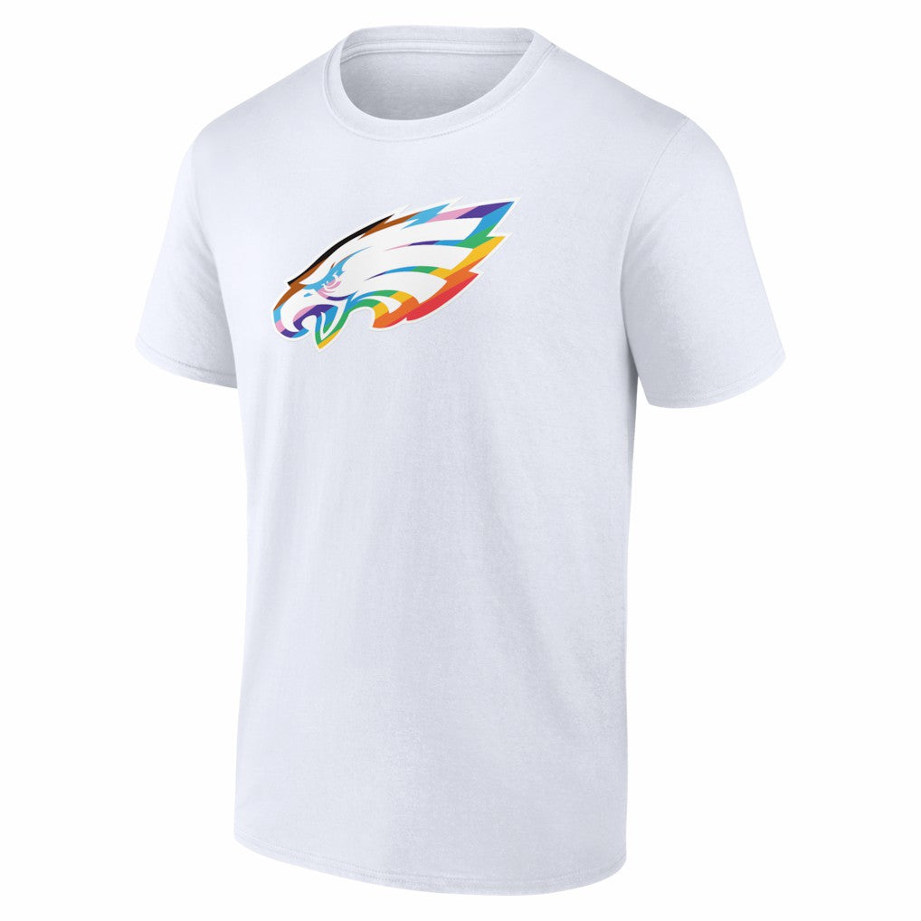 Philadelphia Eagles Logo Pride T-Shirt White | NFL