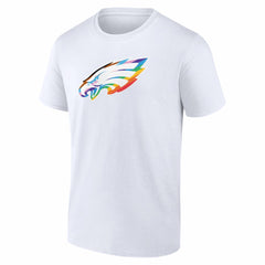 Philadelphia Eagles Logo Pride T-Shirt White | NFL