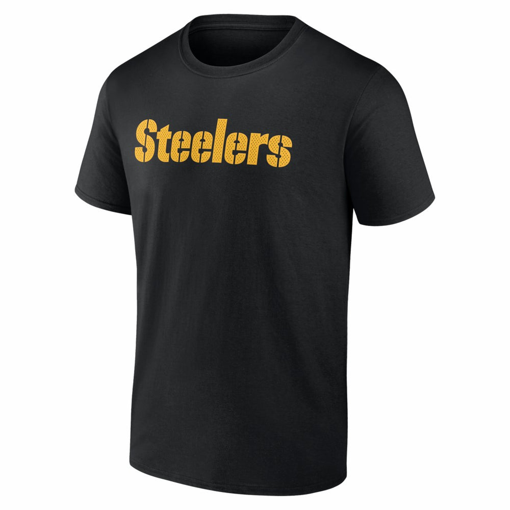 Pittsburgh Steelers #1 Dad Jersey T-Shirt Black | NFL