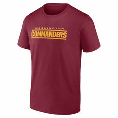 Washington Commanders #1 Dad Jersey T-Shirt Burgundy | NFL