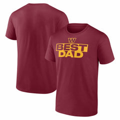 Washington Commanders Greatest Dad T-Shirt Burgundy | NFL